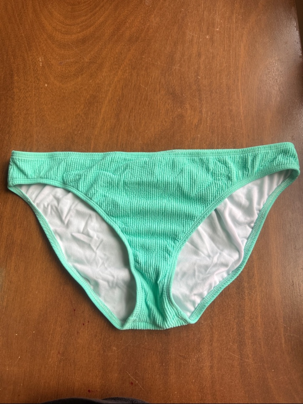 Salt + Cove Mint Green Ribbed Bikini Bottom.Size XL